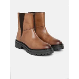 Geox Women D Iridea C Leather Ankle Boots