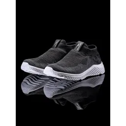 ASIAN Men Grey Mesh Running Non-Marking Shoes