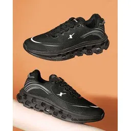 Men Typographic Print Lace-Up Sports Shoes