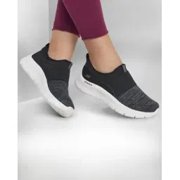 Women Colourblock Slip-On Walking Shoes