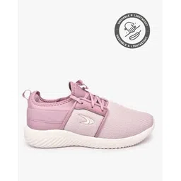 Textured Lace-Up Sports Shoes