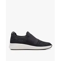 Textured Slip-On Casual Shoes