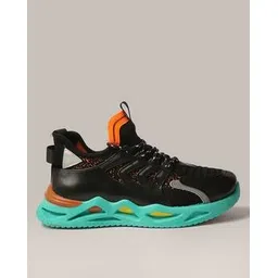 Men Low-Top Lace-Up Sneakers