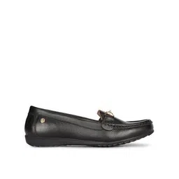 Women Slip-On Casual Shoes with Metal Accent