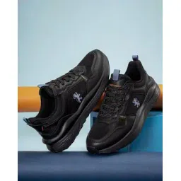 Men Round-Toe Lace-Up Sneakers