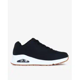 Uno Stand On Air Textured Panelled Lace-Up Casual Shoes