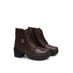 Women Boots with Synthetic Upper