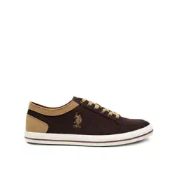 Men Sneakers With Canvas Upper