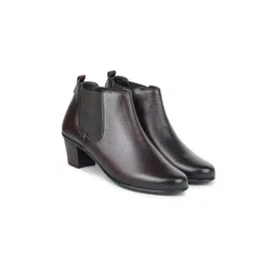 Zoom Shoes Women Block Heel Chelsea Boots