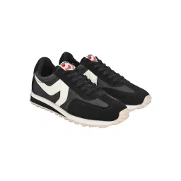 Men's Black Colorblock Sneakers