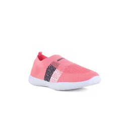 Sparx Women Peach-Coloured Textile Running Non-Marking Shoes