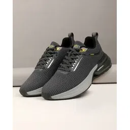 Men Knitted Running Shoes with Lace Fastening