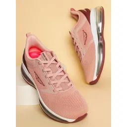 Red Tape Women Mauve Mesh Walking Shoes