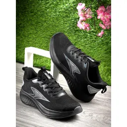 Action Men Lace-Ups Running Non-Marking Shoes