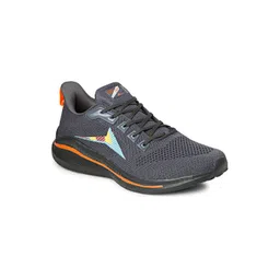 JQR Men RAINBOW Grey Mesh Running Shoes