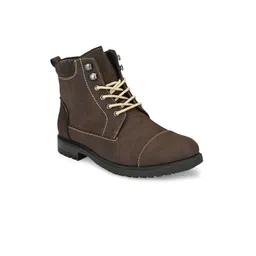 San Frissco Men Mid-Top Biker Boots