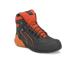 Eego Italy Men Leather Trekking Non-Marking Sports Shoes
