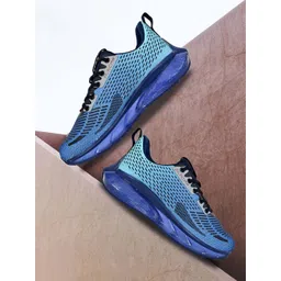 Allen Cooper Men Mesh Running Non-Marking Shoes