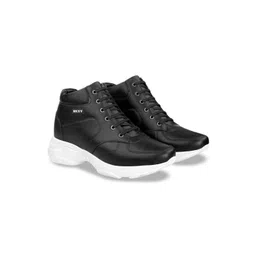 Bxxy Men Round Toe Heeled Elavator Sneakers