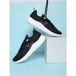 Xtep Women Black Textile Running Non-Marking Shoes