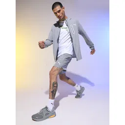 Puma Unisex Grey Softride Textile Running Shoes