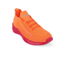 Campus Women Orange Mesh Running Shoes