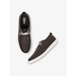 The Roadster Lifestyle Co. Men Brown Round Toe Lightweight Sneakers