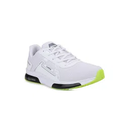 Campus Men White Mesh Running Shoes