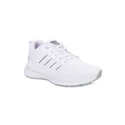 Campus Men White Mesh Running Shoes
