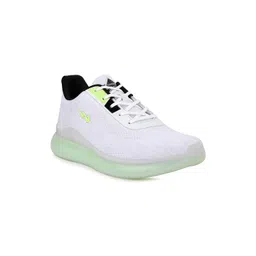 Campus Men White Mesh Running Shoes