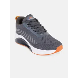 HRX by Hrithik Roshan Men Grey & White Textile Marking Walking Shoes