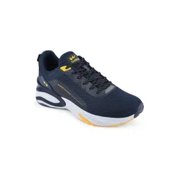 Campus Men Navy Blue Mesh Running Non-Marking Shoes