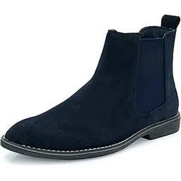 Genuine Leather Men's Formal and Casual Leather Boots | Versatile and Sophisticated Chelsea Boots for Every Season | Fashionable Elegant Boots for Any Occasion (3964)