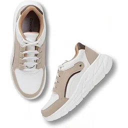 Trendy Chunky Sneakers for Women | Stylish Casual Shoes for Girls | Lightweight Comfortable Walking Sneakers | CR01