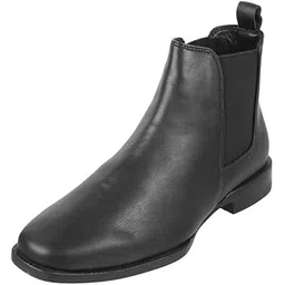 Women Synthetic Leather Chelsea Boot