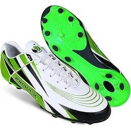 Ravager Football Shoes for Men | Soccer Shoe/Comfortable and Lightweight | Sports and Athletic Footwear with Synthetic Leather Having TPU Sole Soccer Stud Shoes