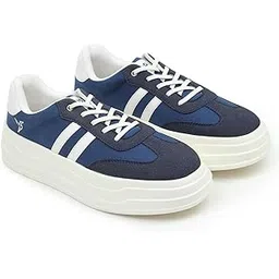 Fluffs 002 Sneaker for Women | Stylish Canvas Design | Lightweight EVA Sole | Breathable Comfort | Eco-Conscious Build