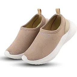 Dreamy Beige for Women Comfortable Footwear for Running, Walking, Training, Casual & Lightweight Shoes for Women