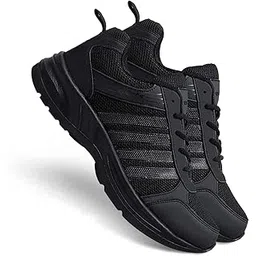 BRUTON EVA Lite Sport Shoes Running Shoes for Men- Black