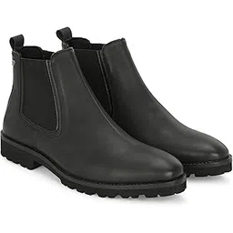 Men's Black Chelsea Boots 63003