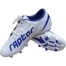 Raptor Embossed PU Lightweight & Embossed and Durability | Best for Traction and Hard Ground Football Shoes/Studs/Boots/Cleats for Men/Women/Boys & Girls