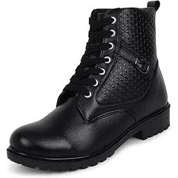 Women Trendy Lace-Up Boots with Durable Sole, Stylish Design, Perfect for Casual and Outdoor Wear