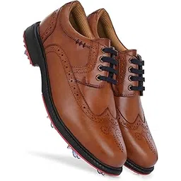 Brogue Spiked Golf Shoes