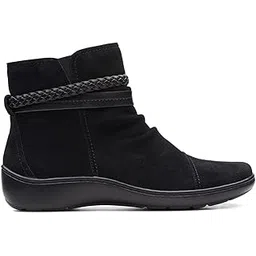 Womens Cora Braidboot Burgundy Suede