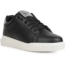 Leap7x FEMINA-4E Lacing Casual Sneakers for Women with Rubber Sole | PU Upper | Memory Foam Insole | Stylish & Comfortable | Breathable, Lightweight & Flexibility | Shock Absorption