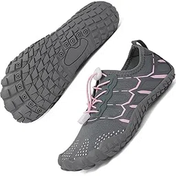 Quick Dry Barefoot Beach & Pool Shoes - Slip-on for Women & Men, Surf, Yoga & Water Sports