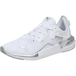 Women, Platinum Metallic WNS, Gray Violet-White-Metallic Silver, Running Shoe, 5UK, (31278802)