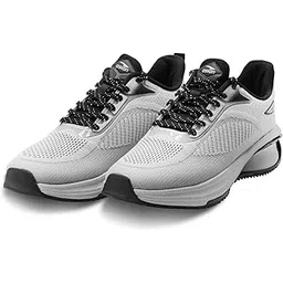 Men POWERPLAY-01 Running and Casual wear Running Shoes with Laces, Lightweight and Comfortable Shoes with Upper Fabric and Phylon Sole for Men & Boys