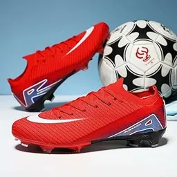 Low-Cut Soccer Shoes for Men ?? Lightweight Football Boots for Turf & Firm Ground Play