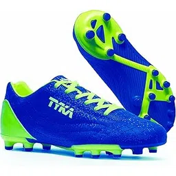 Argentina Football Stud Shoes | High-Performance Design for Training & Match Play for All Ground Types Black - Yellow